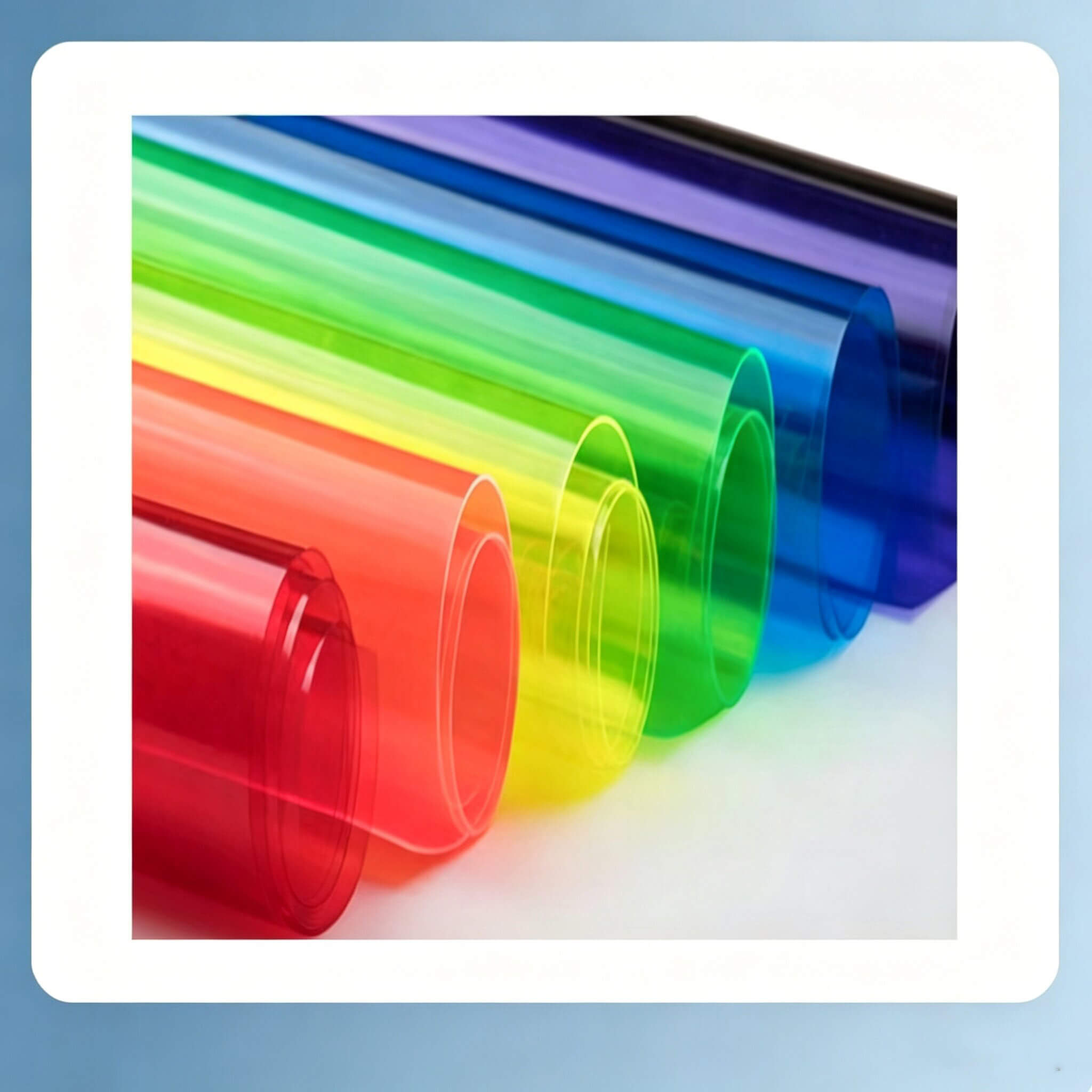 Sheer PVC PVC Fabric Wholesale Supplier 2